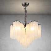 Glass Rod Chandelier
