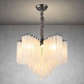 Glass Rod Chandelier