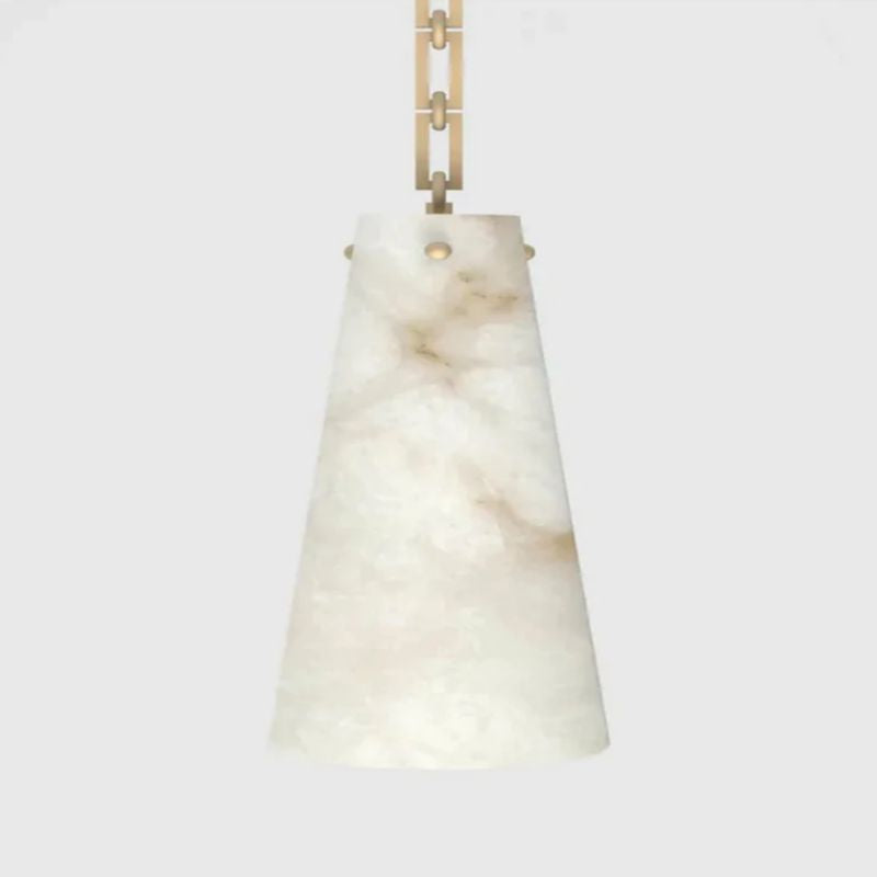 Contemporary Alabaster Chandelier,5-Light Vintage Alabaster Pendant Cluster