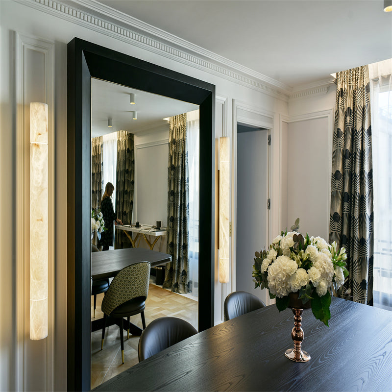 Charlene Marble Long wall sconce
