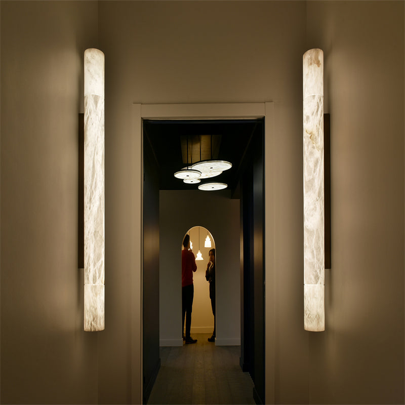 Charlene Marble Long wall sconce