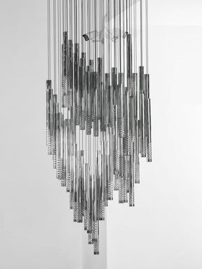 Galaxy Symphony Orchestra Meteor Shower Crystal Spiral Chandelier