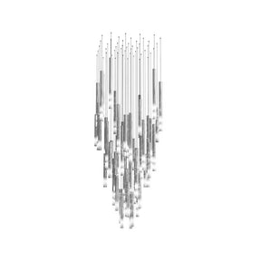 Galaxy Symphony Orchestra Meteor Shower Crystal Spiral Chandelier