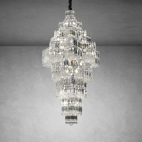 Universo Crystal Halo Chandelier