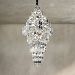 Universo Crystal Halo Chandelier
