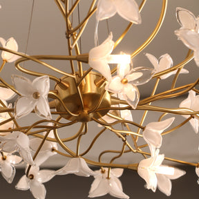 Veitchii Flower Branch Chandelier