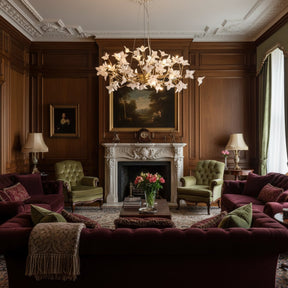 Veitchii Flower Branch Chandelier
