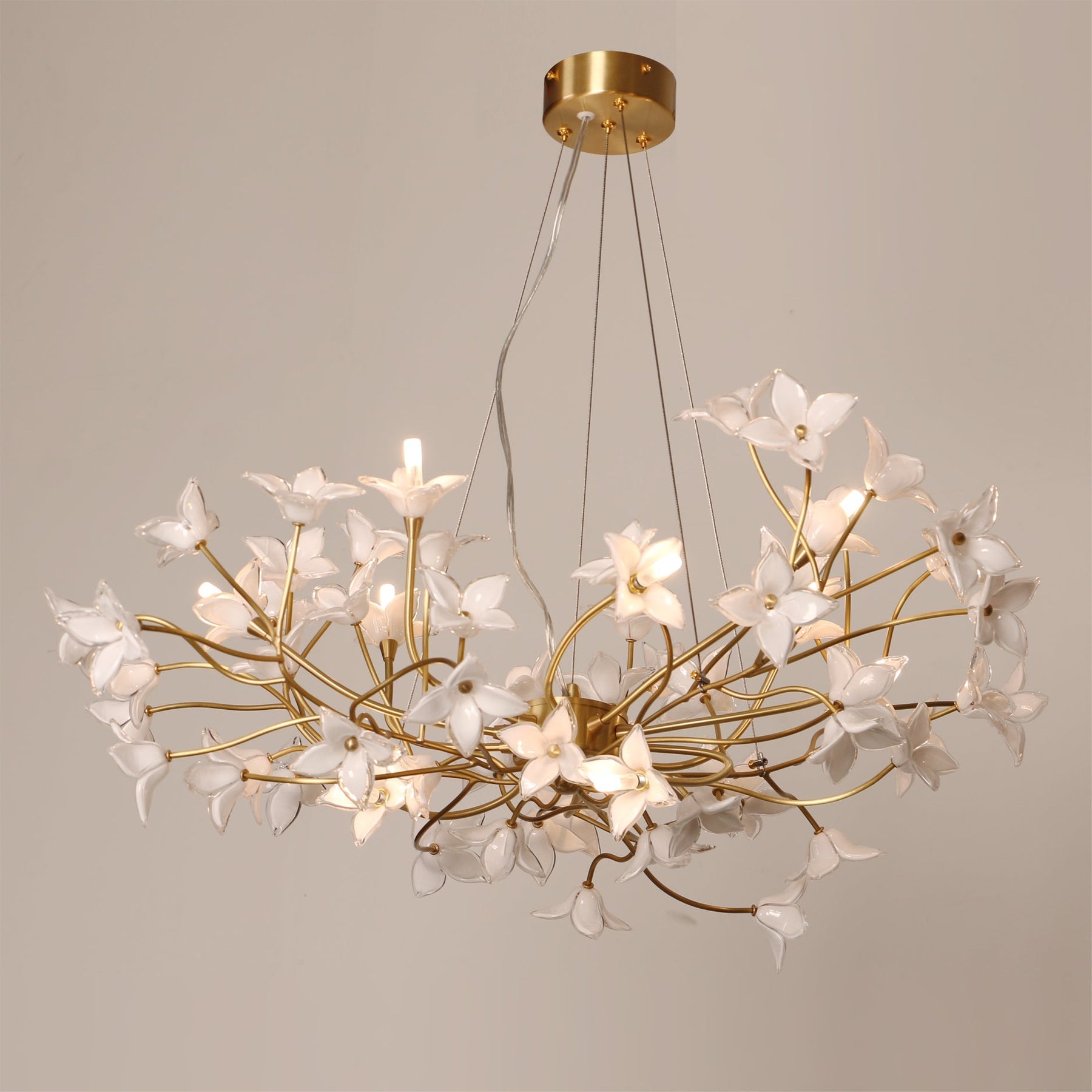 Veitchii Flower Branch Chandelier