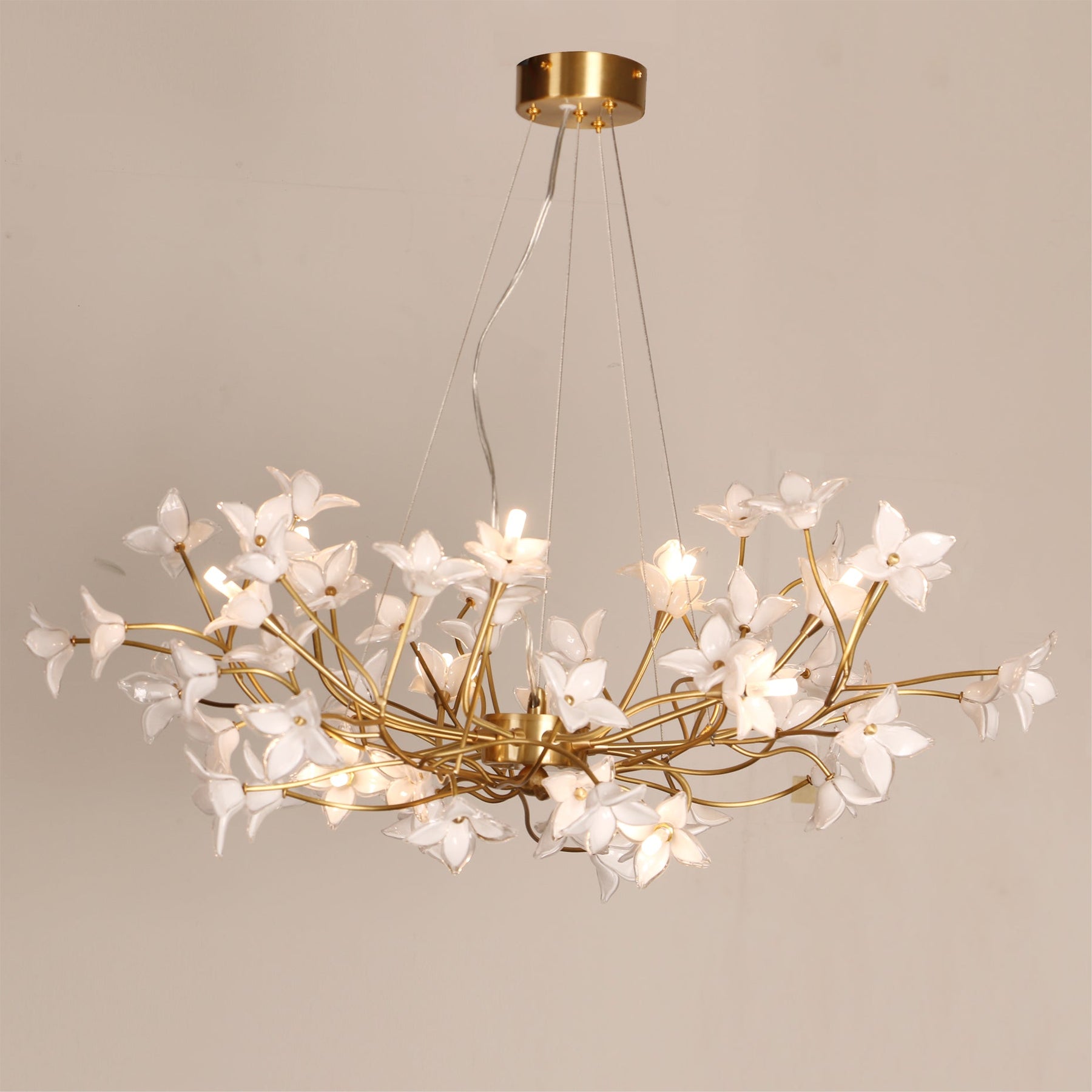 Veitchii Flower Branch Chandelier