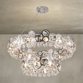 Velo Crystal Crown Chandelier