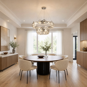 Velo Crystal Crown Chandelier