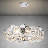 Velo Crystal Globe Chandelier