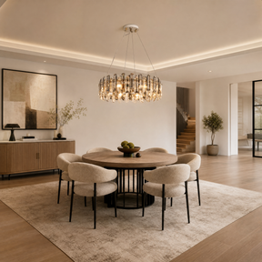 Velo Crystal Halo Chandelier