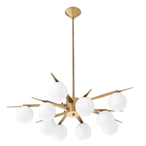 Venezia Modern Brass Chandelier 