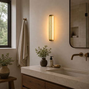 Virex Layered Alabaster Wall Light - Vakkerlight