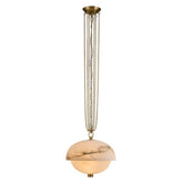 Alabaster Volterra LED Pendant 17”