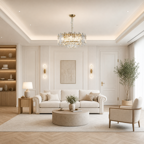 Voluta Crystal Chandelier