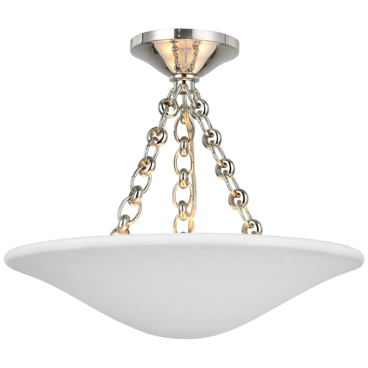 Mollino 16" Semi Flush Mount