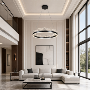 Wind & Wave Modern Sculptural Pendant Light