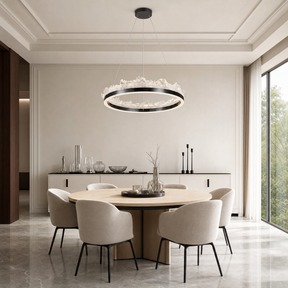 Wind & Wave Modern Sculptural Pendant Light