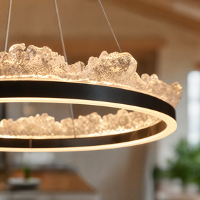 Wind & Wave Modern Sculptural Pendant Light