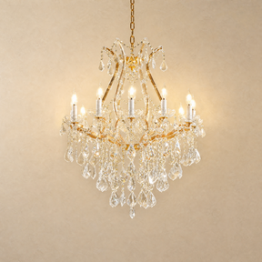 Maria Theresa Gold Chandelier in gold