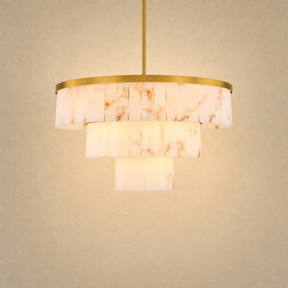 Pendant Light in gold