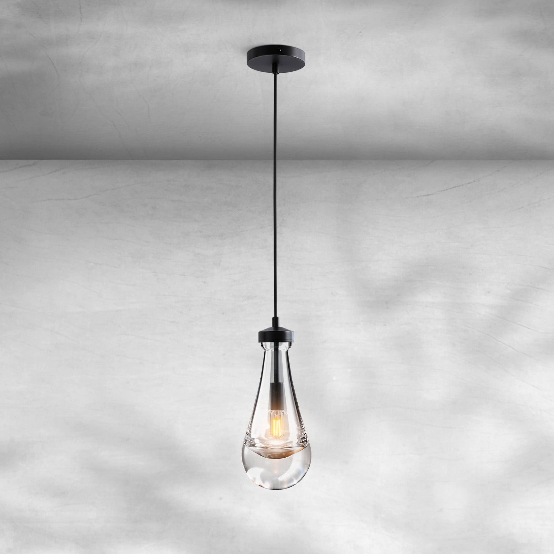 Modern Raindrop Pendant Light