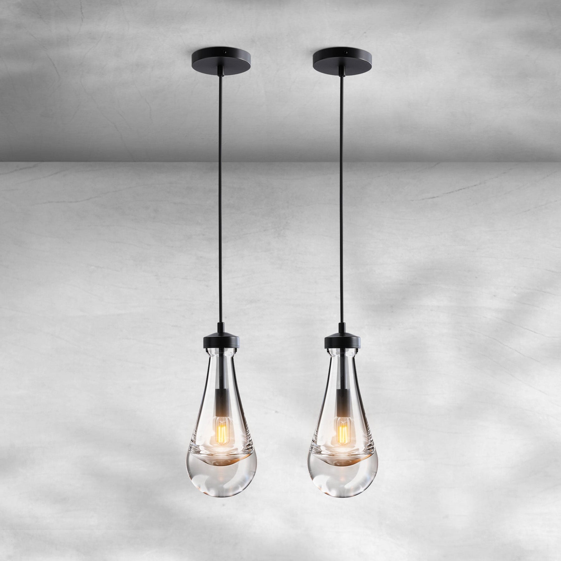 Modern Raindrop Pendant Light