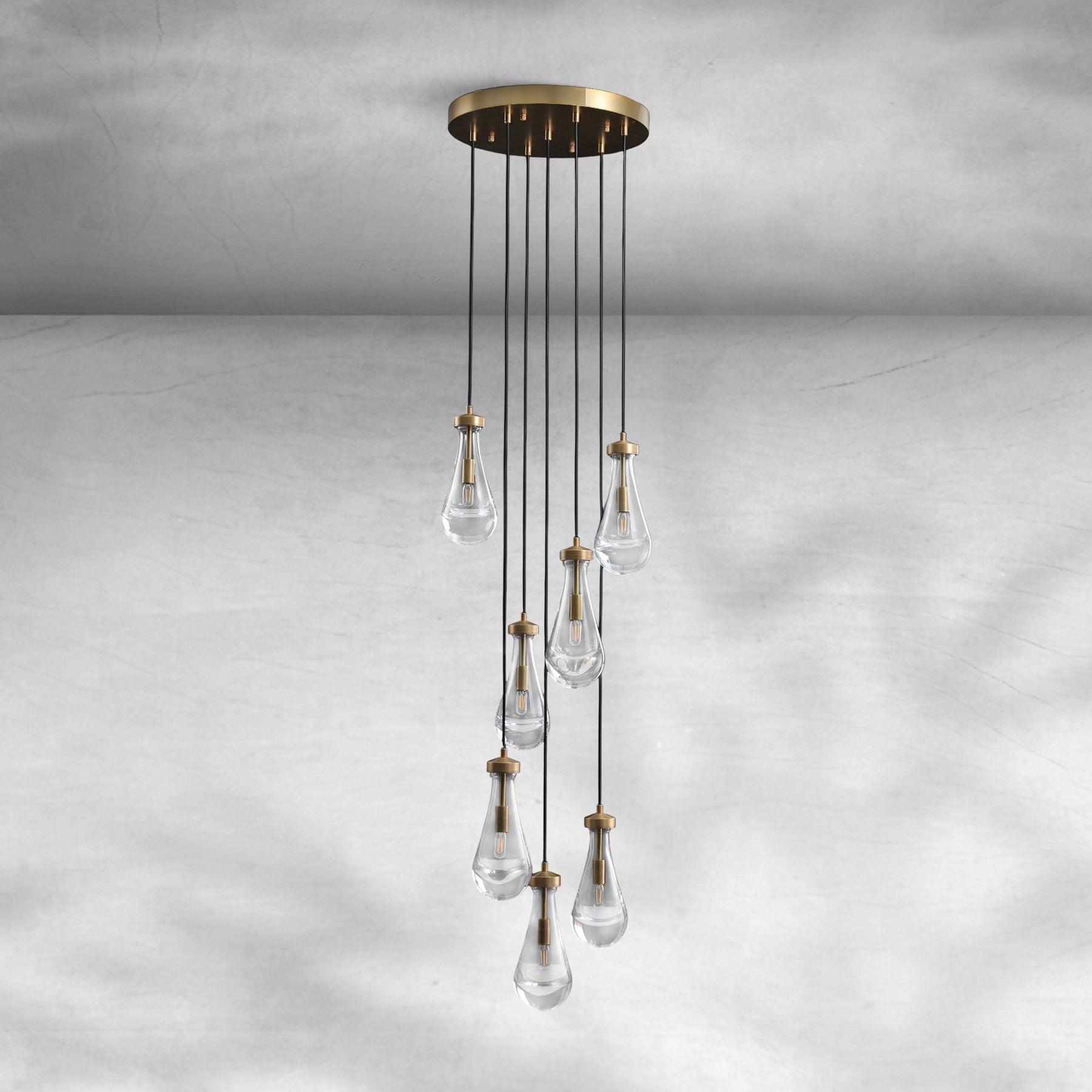Modern Raindrop Pendant Light