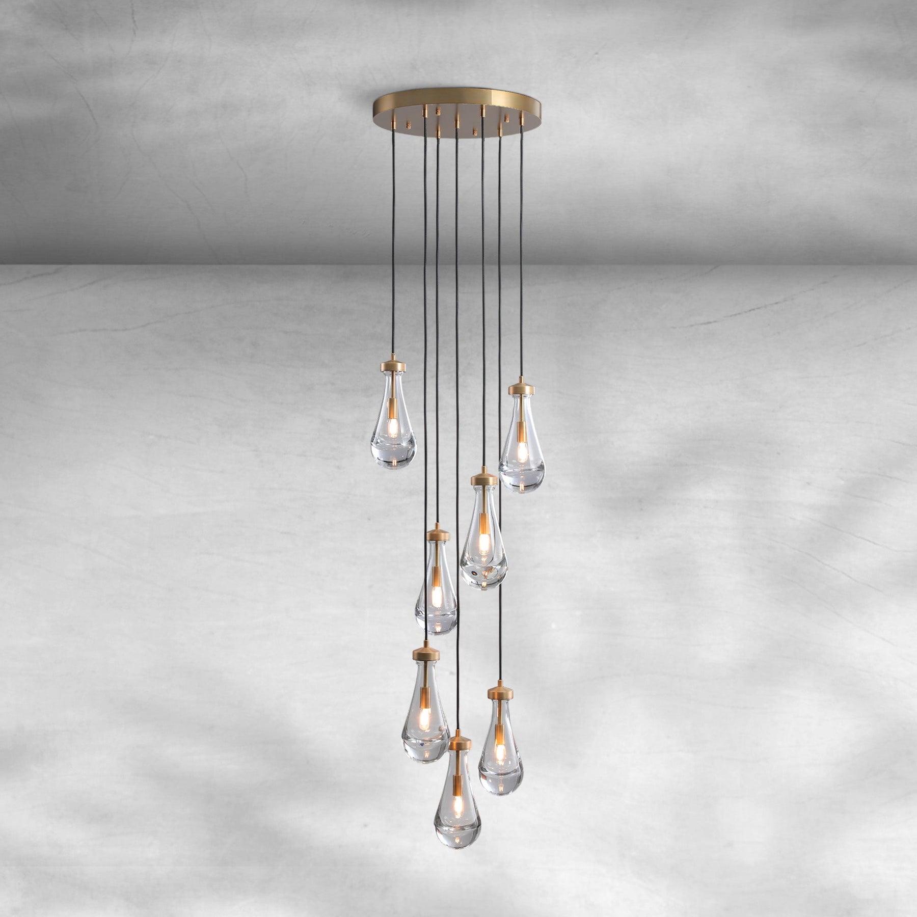 Modern Raindrop Pendant Light