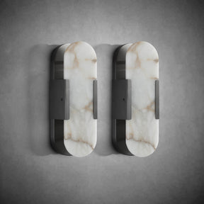 Alabaster Wall lamp Set (2 Pieces)