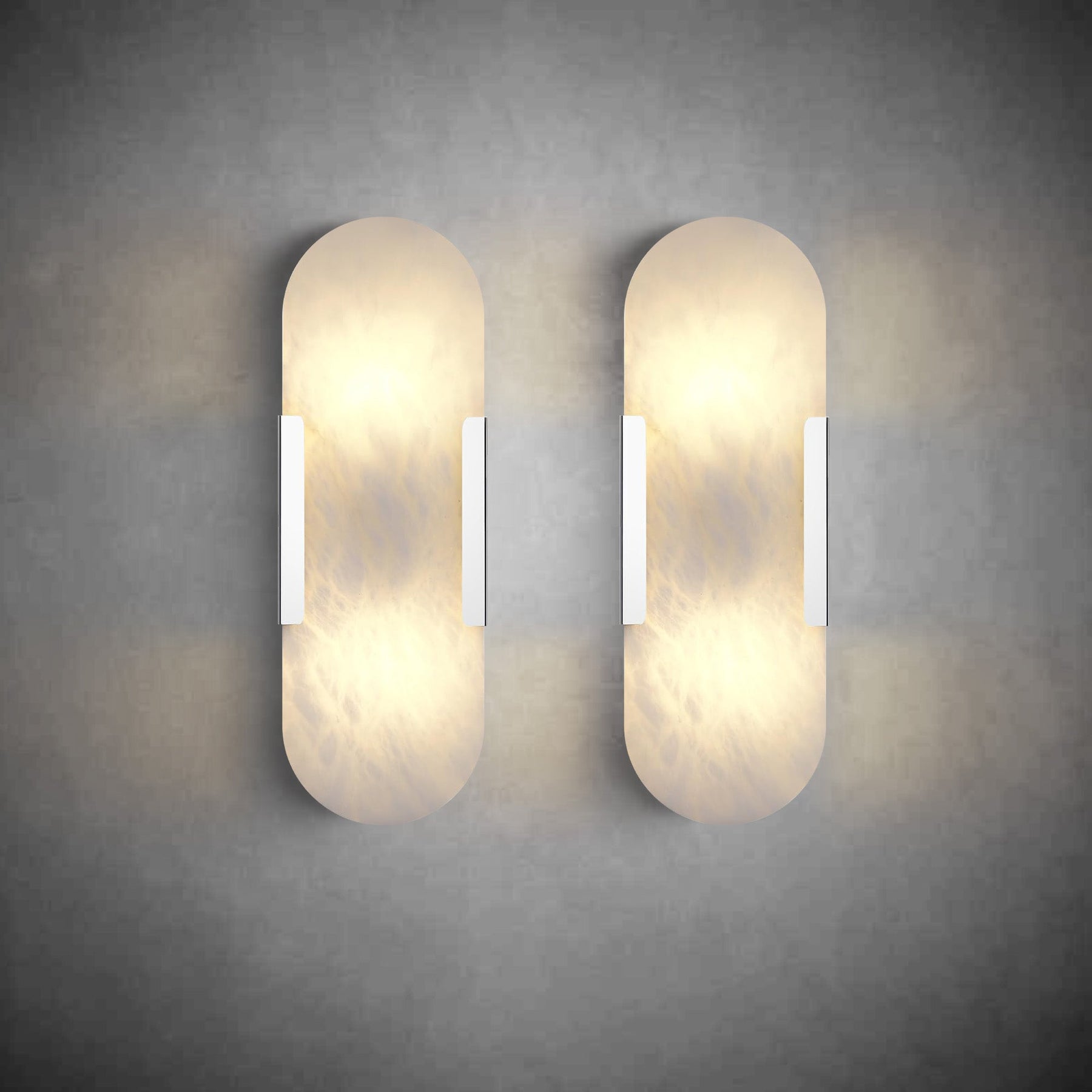 Alabaster Wall lamp Set (2 Pieces)