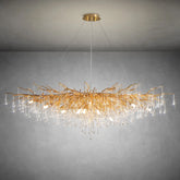 63" Modern Crystal Tree Branch Chandelier with 15 Lights