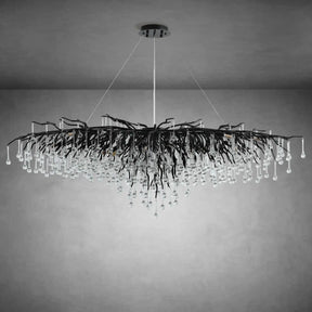 63" Modern Crystal Tree Branch Chandelier with 15 Lights