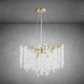 Modern Crystal Tree Branch Chandelier for Living Room 24 Inch