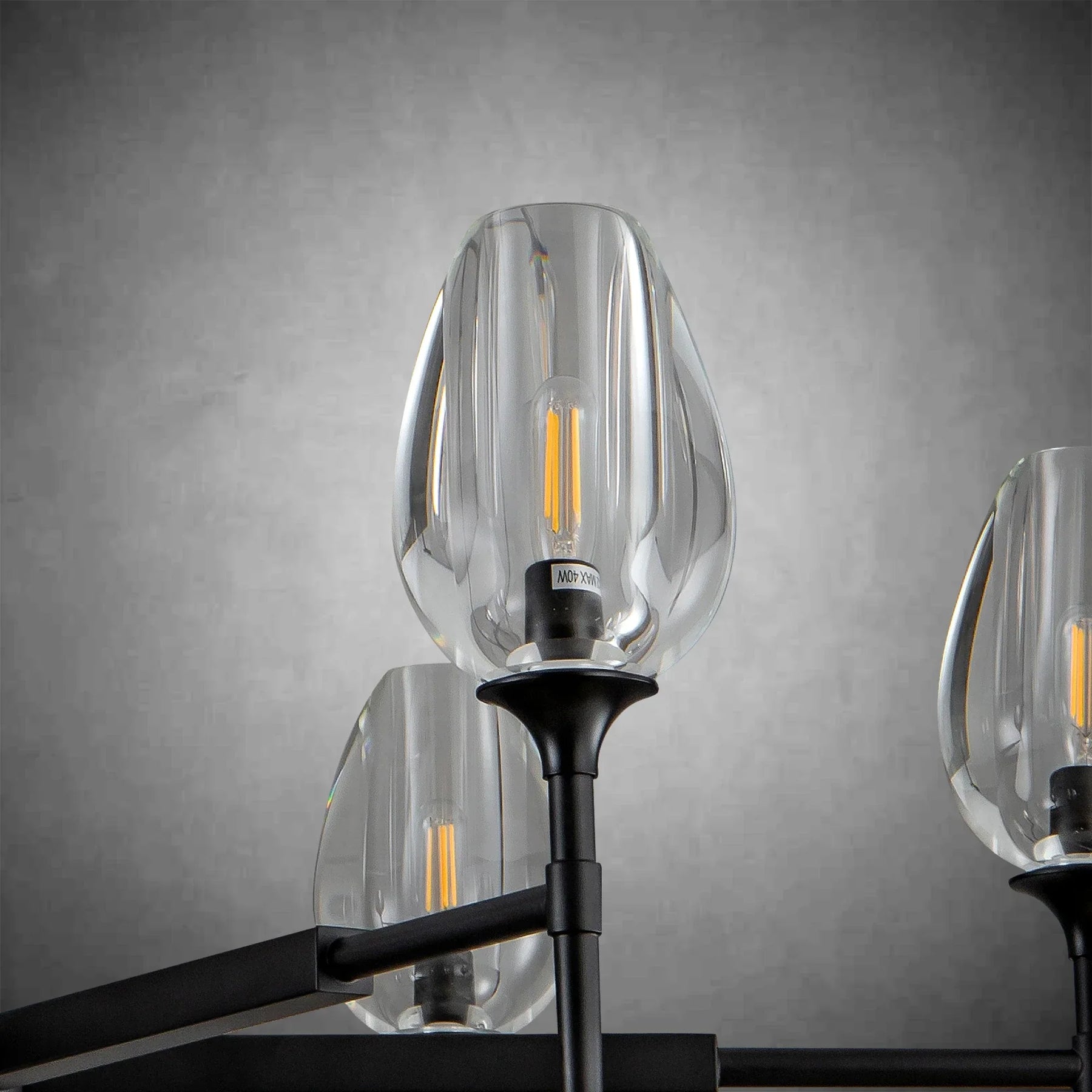 Modern Tulip Round Chandelier for Living Rooms and Bedrooms