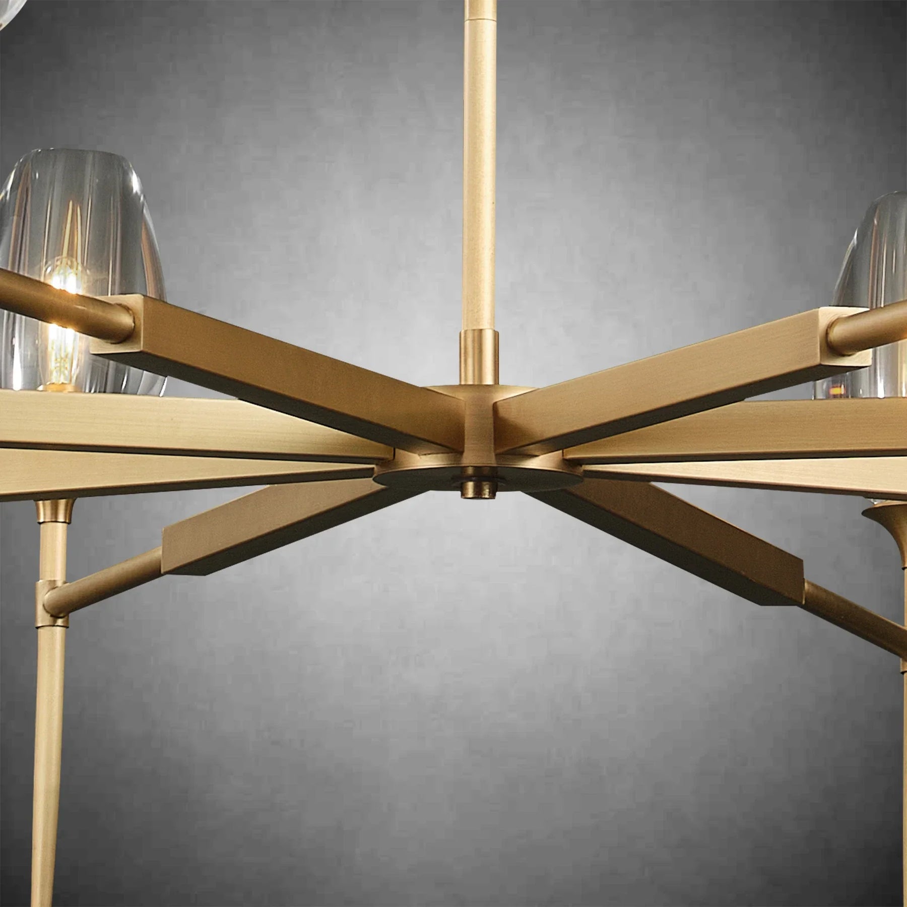 Modern Tulip Round Chandelier for Living Rooms and Bedrooms