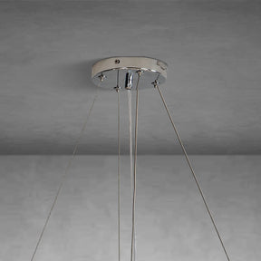 Branch Chandelier White Ceramic Ginkgo Leaf Chandeliers