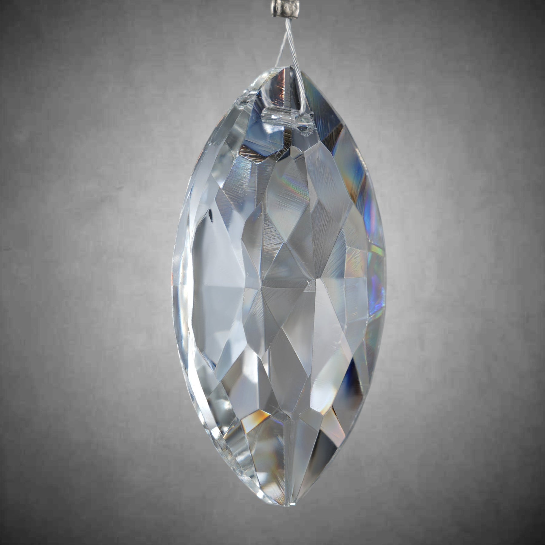 Luxury K9 Crystal Chandelier - Black Branch Hanging Light for Dining & Living Room