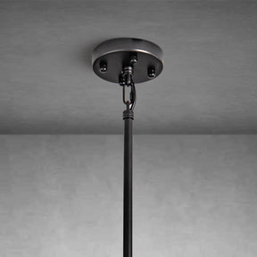 Crystal Black Pendant Lights Kitchen Island