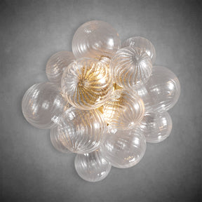 Golden Bubble Wall Lamp 16.9"