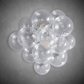 Golden Bubble Wall Lamp 16.9"