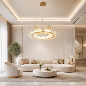 Modern Chandelier For Entryway in a living room