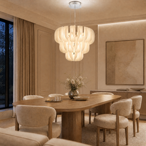 Luxury Chandelier in a dining room