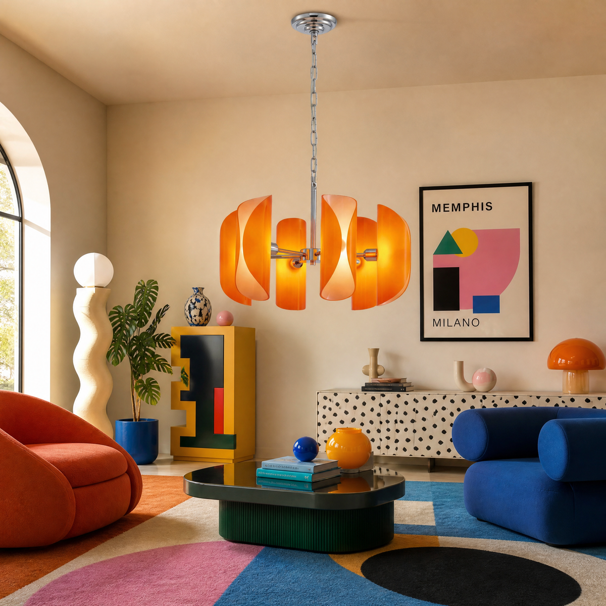 Yiosi Phantom Glass Pendant Light