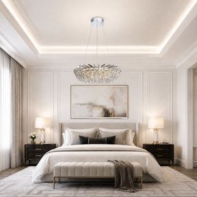 Yiosi Stella Round Crystal Chandelier
