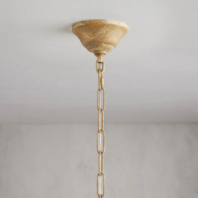 Fiore Crown Glass Chandelier