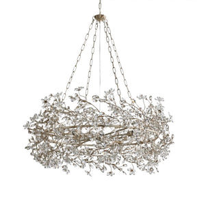 Fiore Crown Glass Chandelier