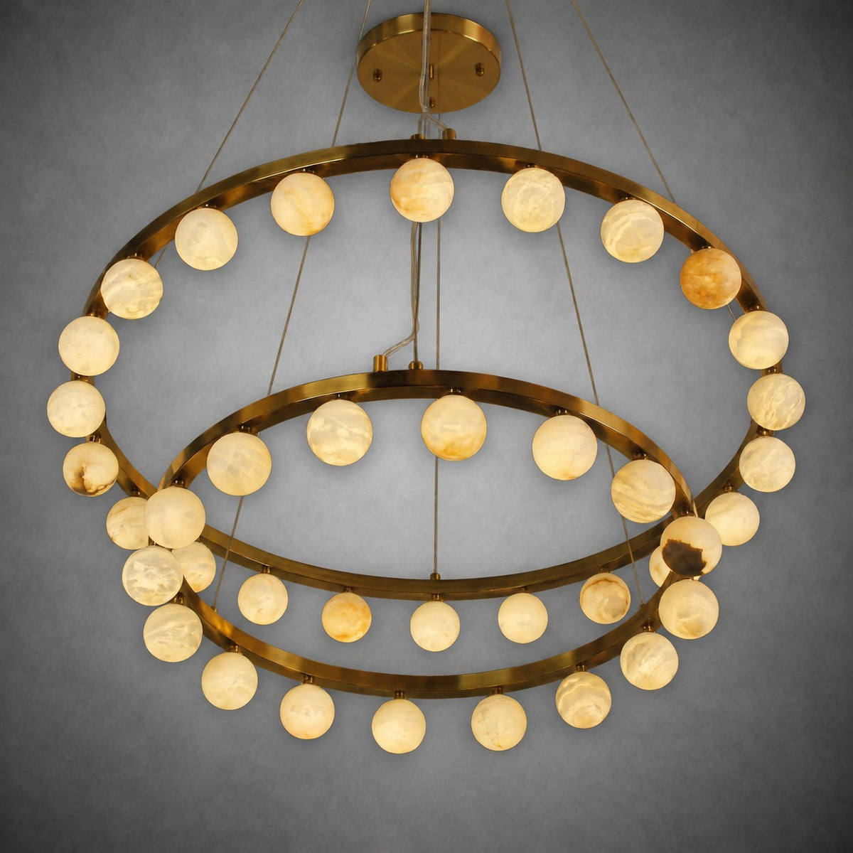 Orbita Modern Round Ring Chandelier